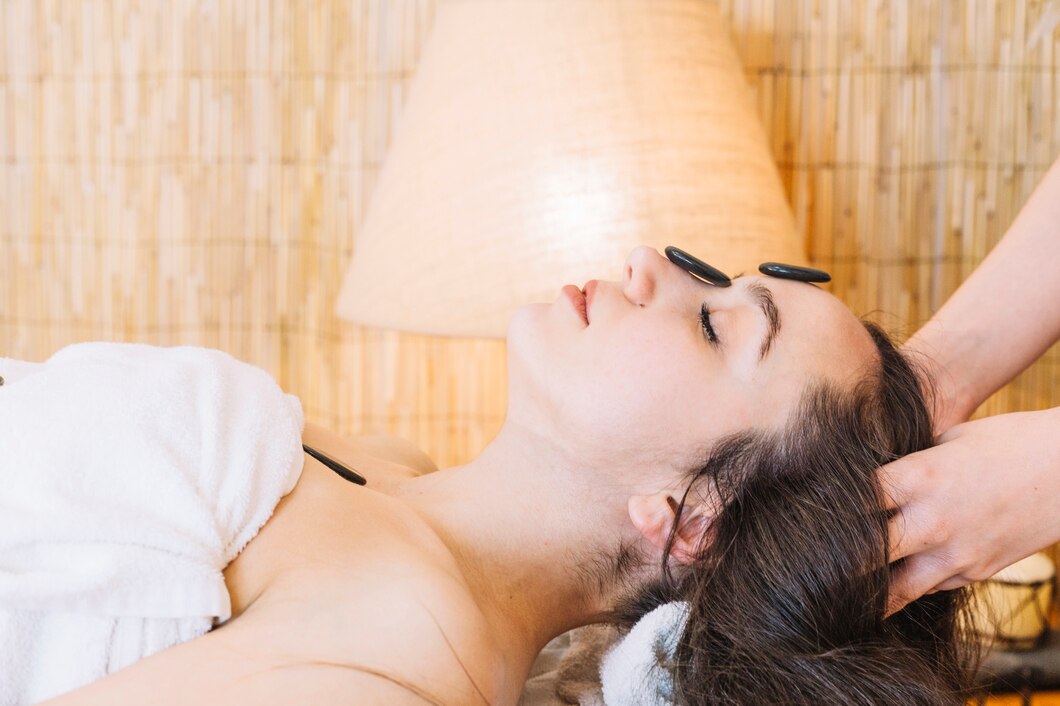 Relaxing spa treatment