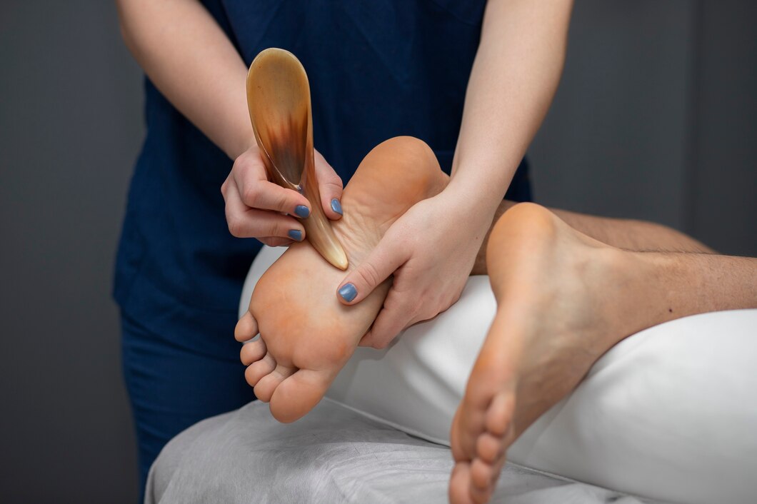 Relaxing spa treatment