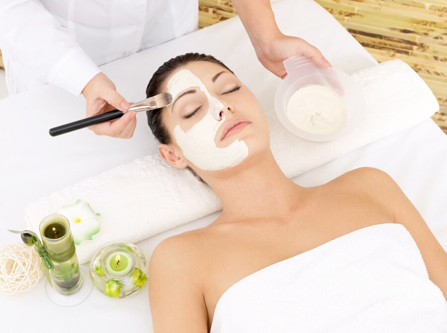 Relaxing spa treatment